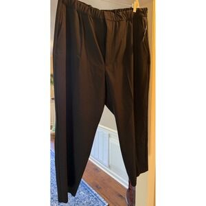 Mode of One (Macys) Men's XXL Black Elastic Waist Dress Pants Style F24